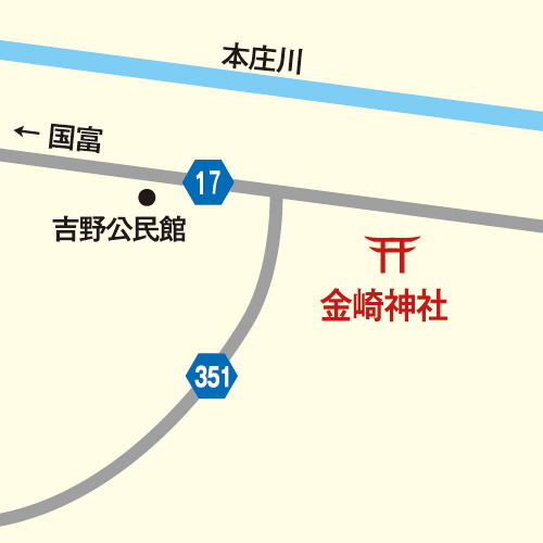 金崎神社_map