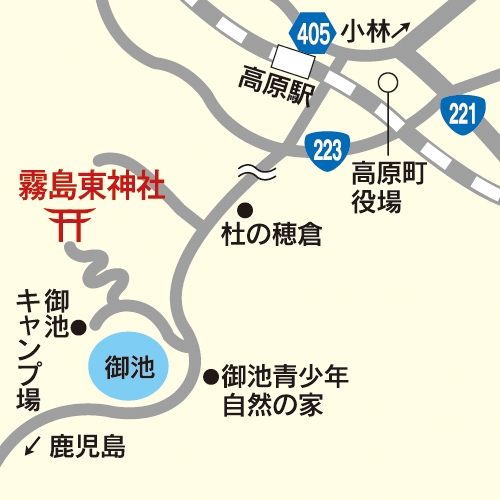 霧島東神社_map
