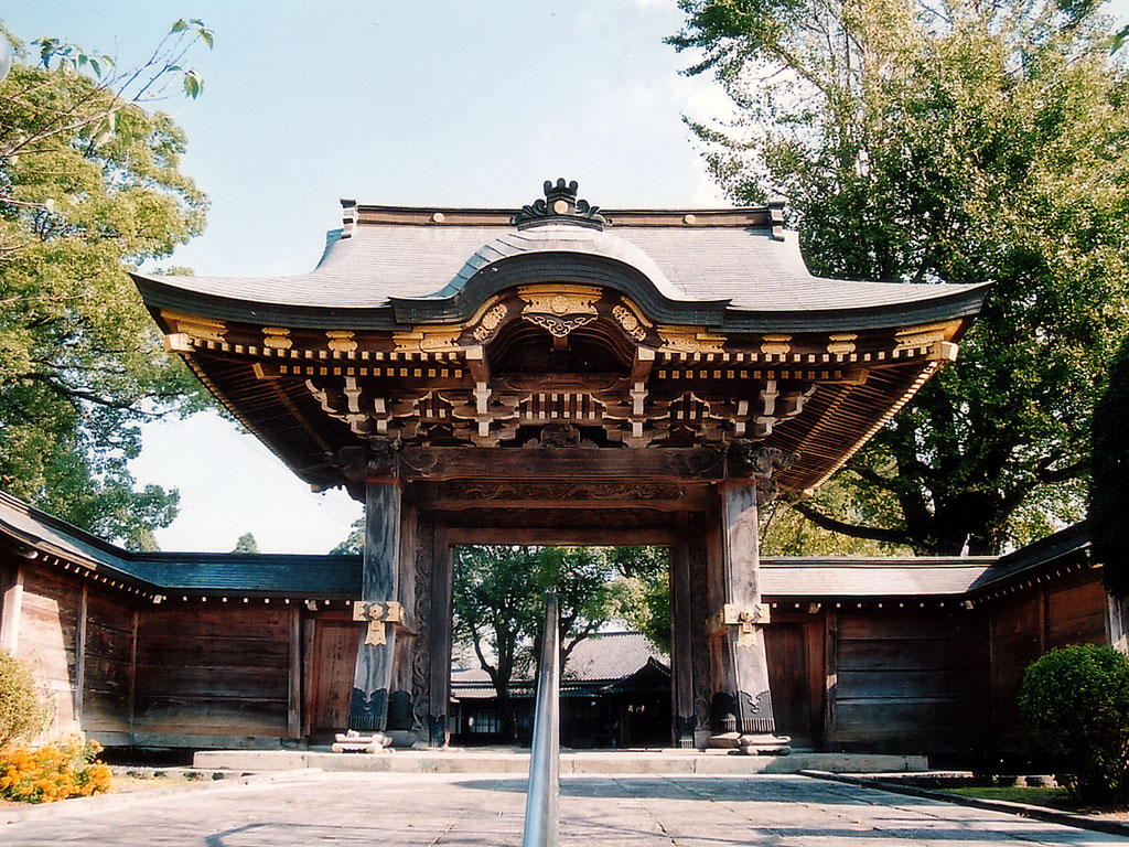 願心寺山門（正面）