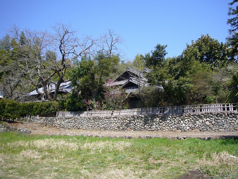 黒木家住宅遠景（南西より）