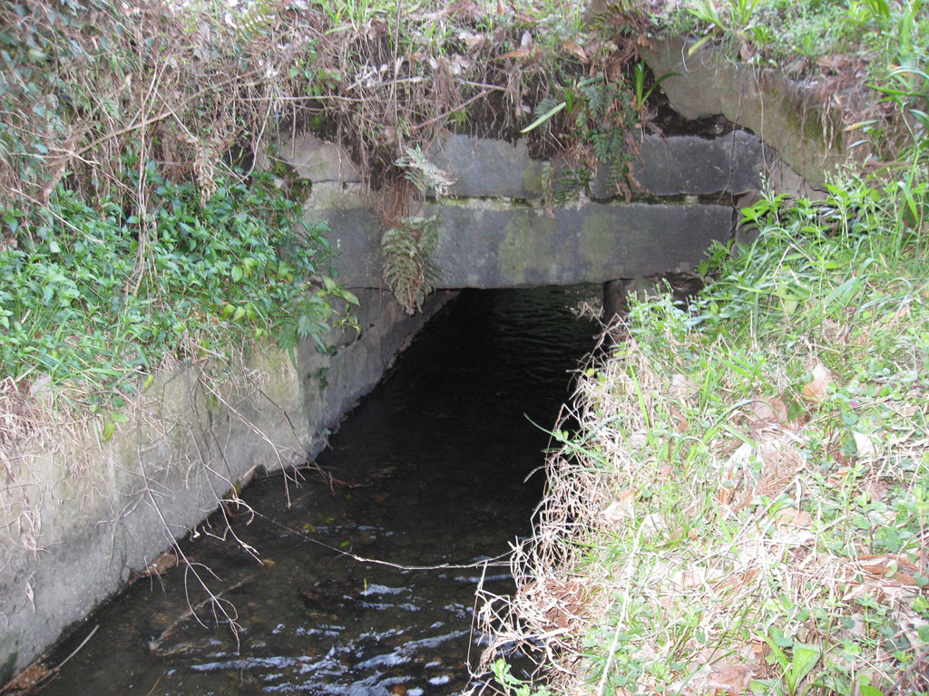大平落中橋（東より）