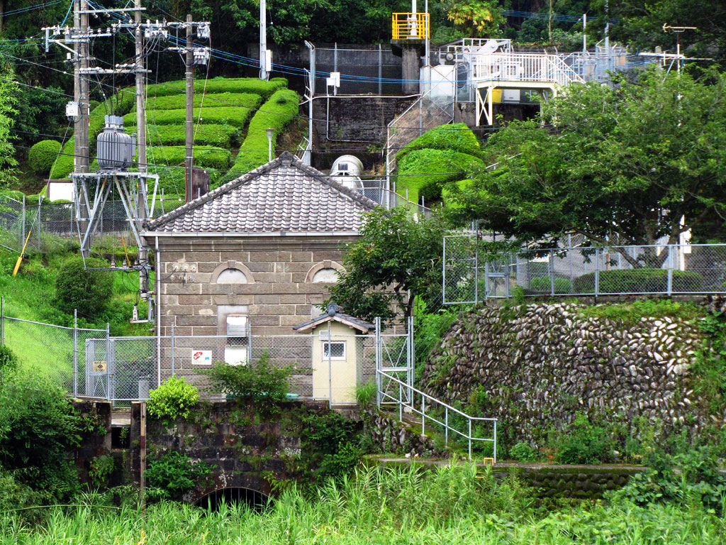 黒北発電所遠景（北より）