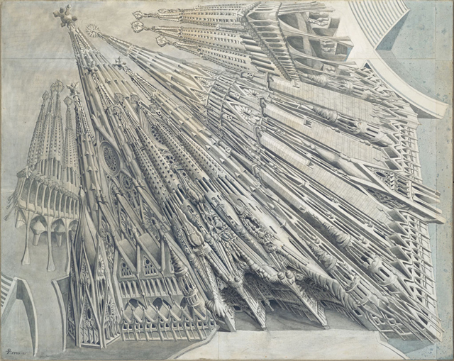 上村次敏「サグラダ・ファミリア（聖家族教会）」