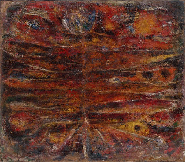 おかざきこうしろう　絵 岡﨑乾二郎「TOPICA PICTUS Revisited：Forty Red, White, And