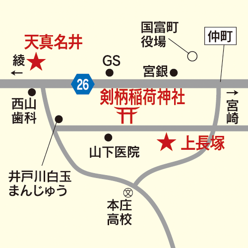 本庄剣柄稲荷神社_map _A