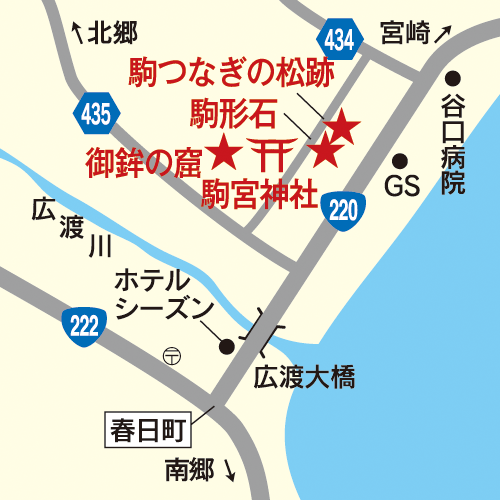 駒形石ほか_map