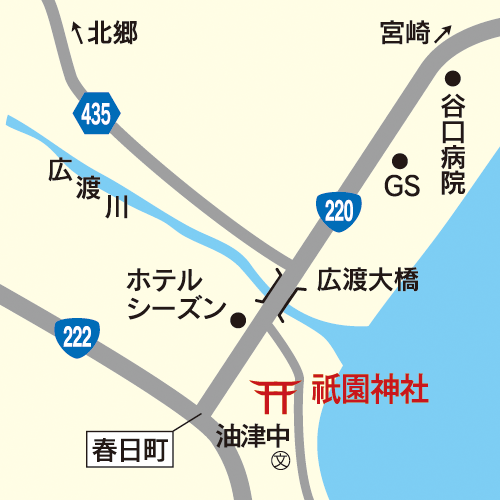 祇園神社_map