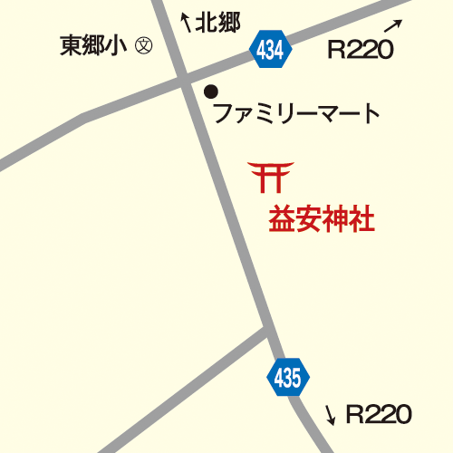 益安神社_map