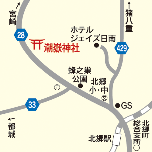 潮嶽神社_map