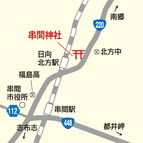 串間神社_map