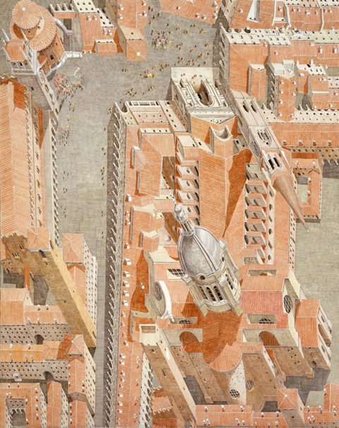 上村　次敏「サンタドレア教会（マントヴァ）」