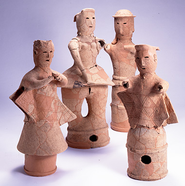 Human-shaped Haniwa from Nyutabaru Mound №58 (Mukadezuka Kofun)