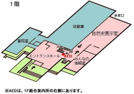 施設案内図 1F