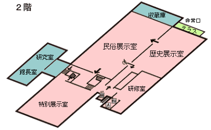 施設案内図 2F